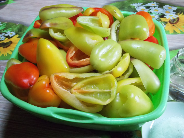 мариновать болгарский перец на зиму