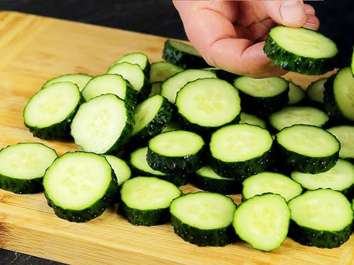 огурцы кружочками