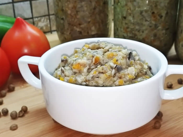 икра из грибов на зиму