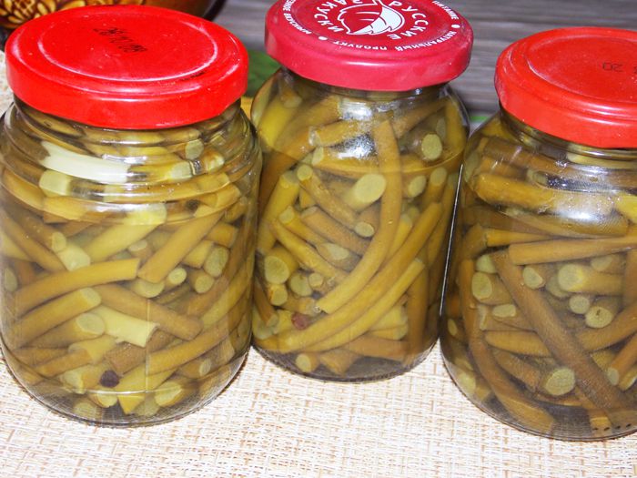 маринованные стрелки чеснока на зиму