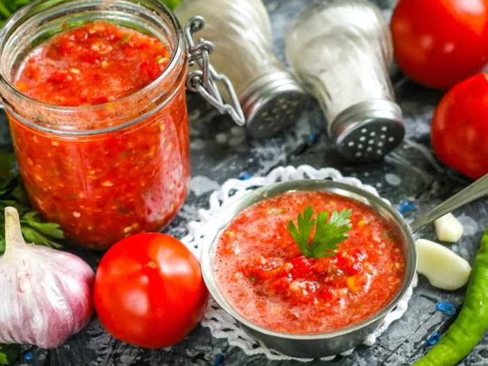 аджика на зиму рецепт